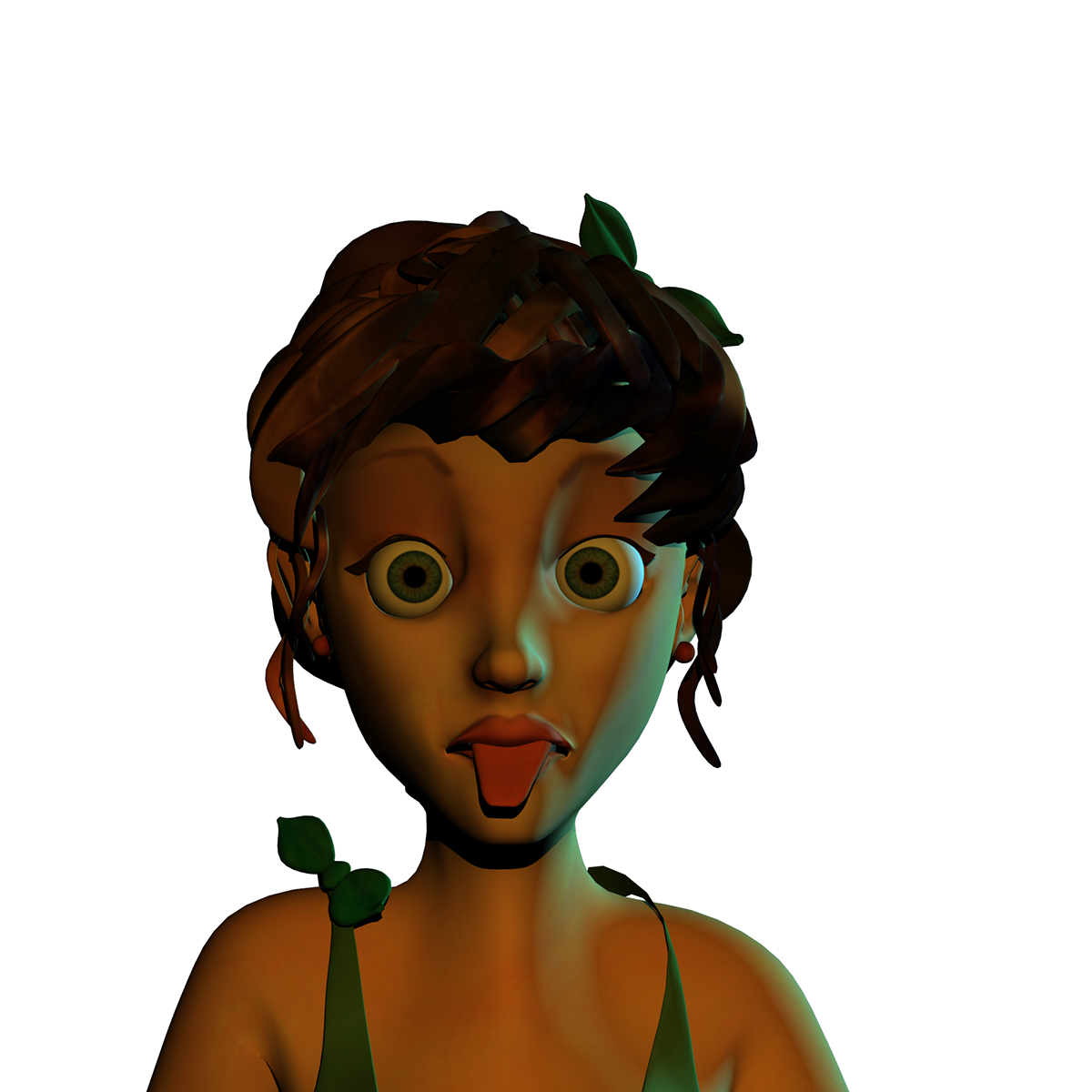 3D girl modelado 3d toy light Render Maya mental ray photoshop