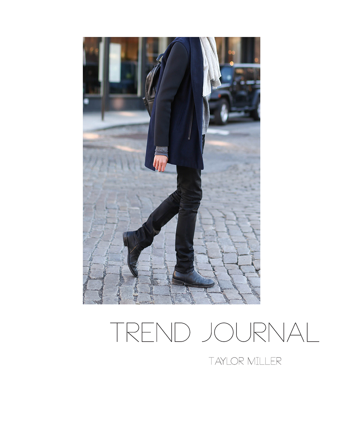 Trend Journal InDesign FASHION TRENDS editorial