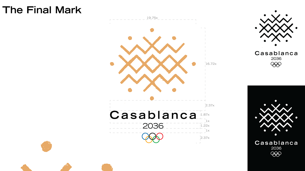 Olympics Logo Design visual identity marketing   icon set