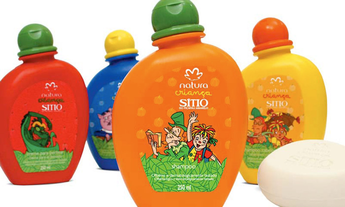 natura criança kids shampoo shape product Brasil Brazil Cosmetic