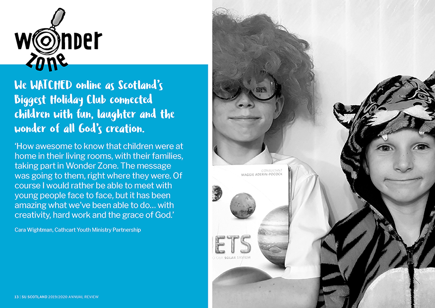 ANNUAL annual report annual review charity children Layout scotland