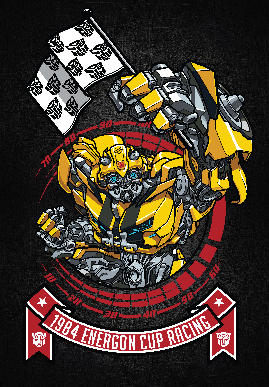 branding  Bumblebee garage Hasbro movie style guide Racing Style Guide Transformers trend guide