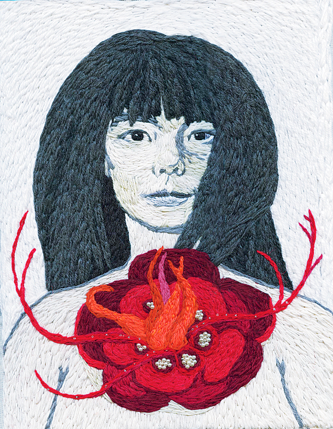 Embroidery Portret
