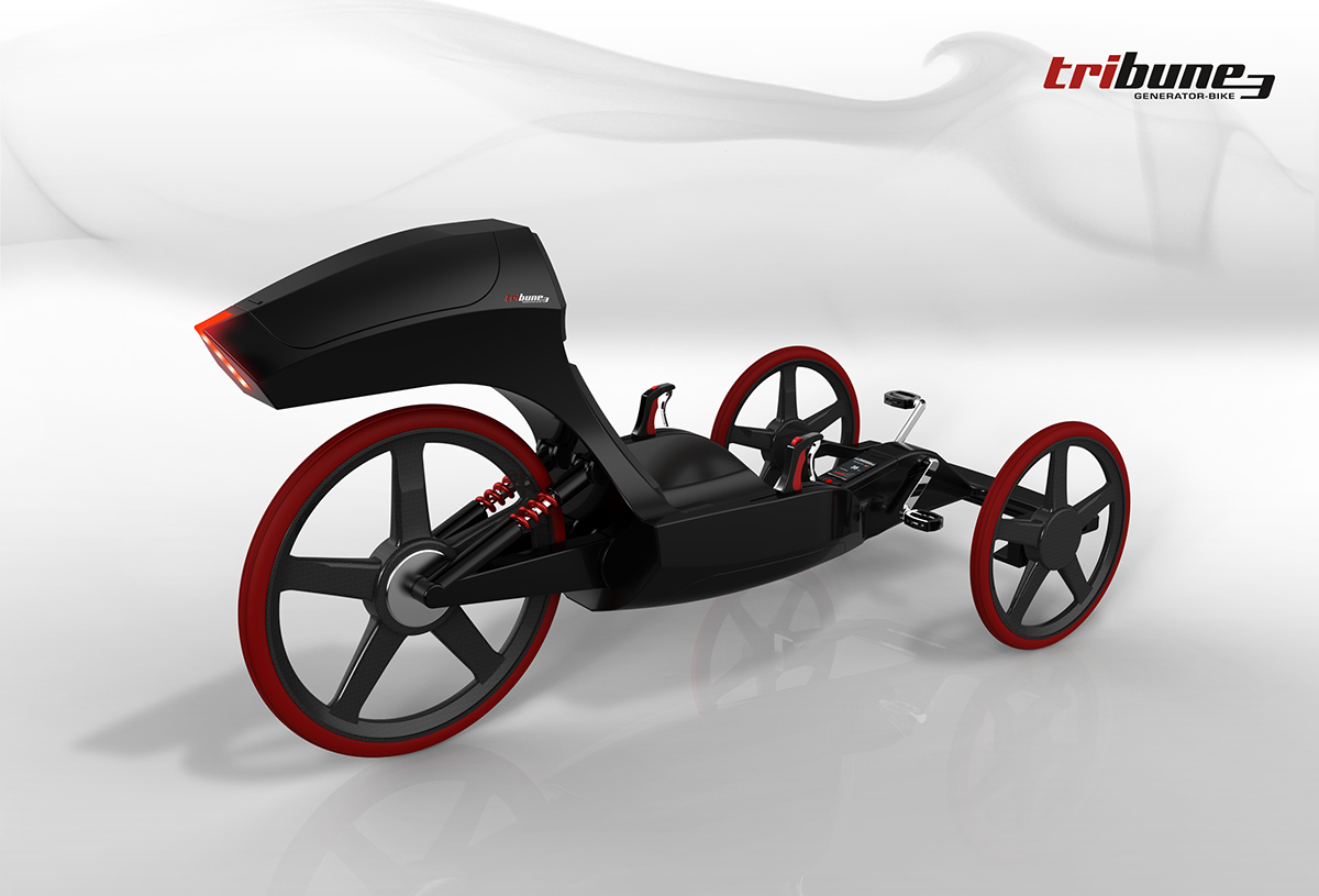 Bike Bicycle design productdesign trike automotive  
