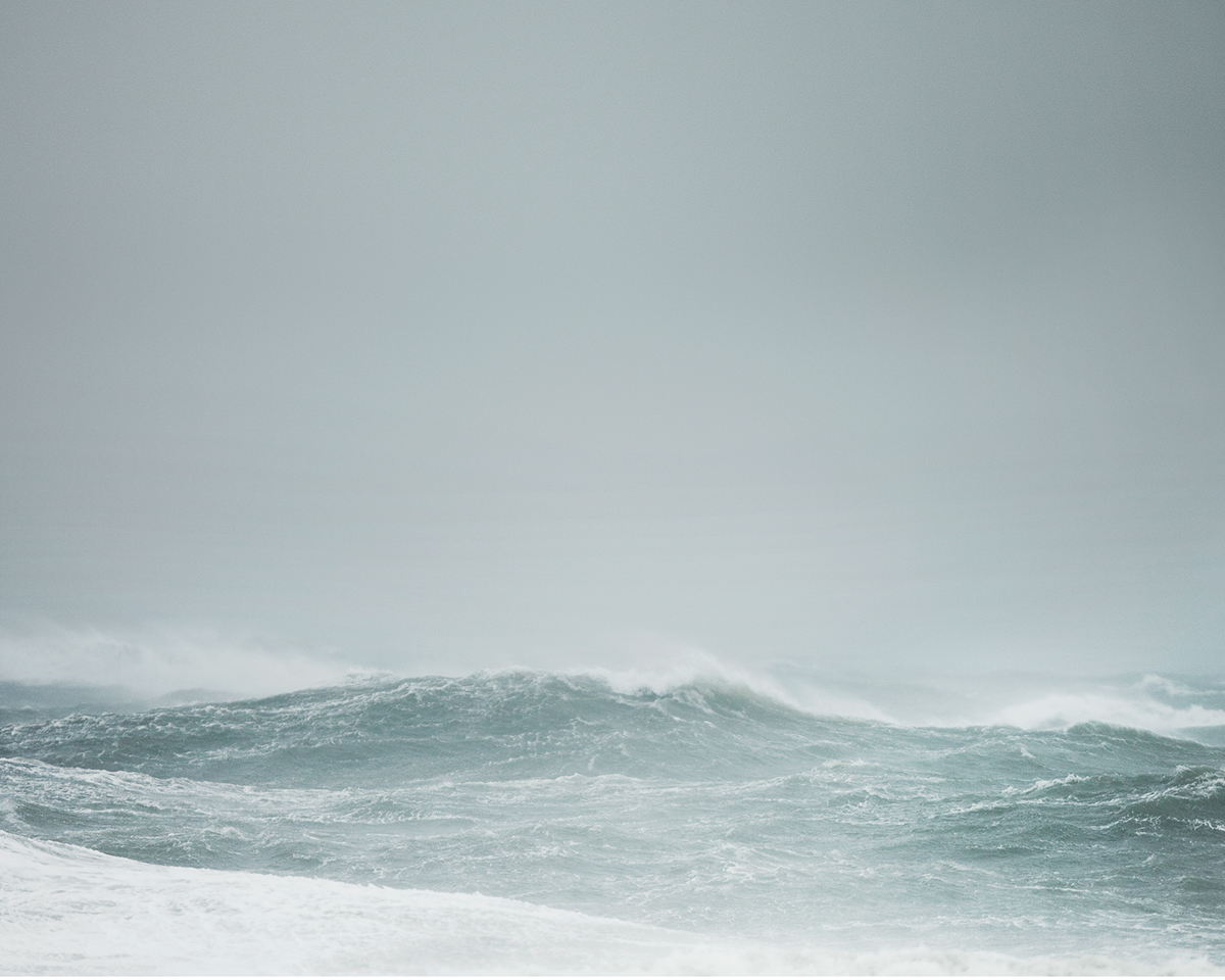 Ocean sea water waves Surf hurricane seascape Landscape
