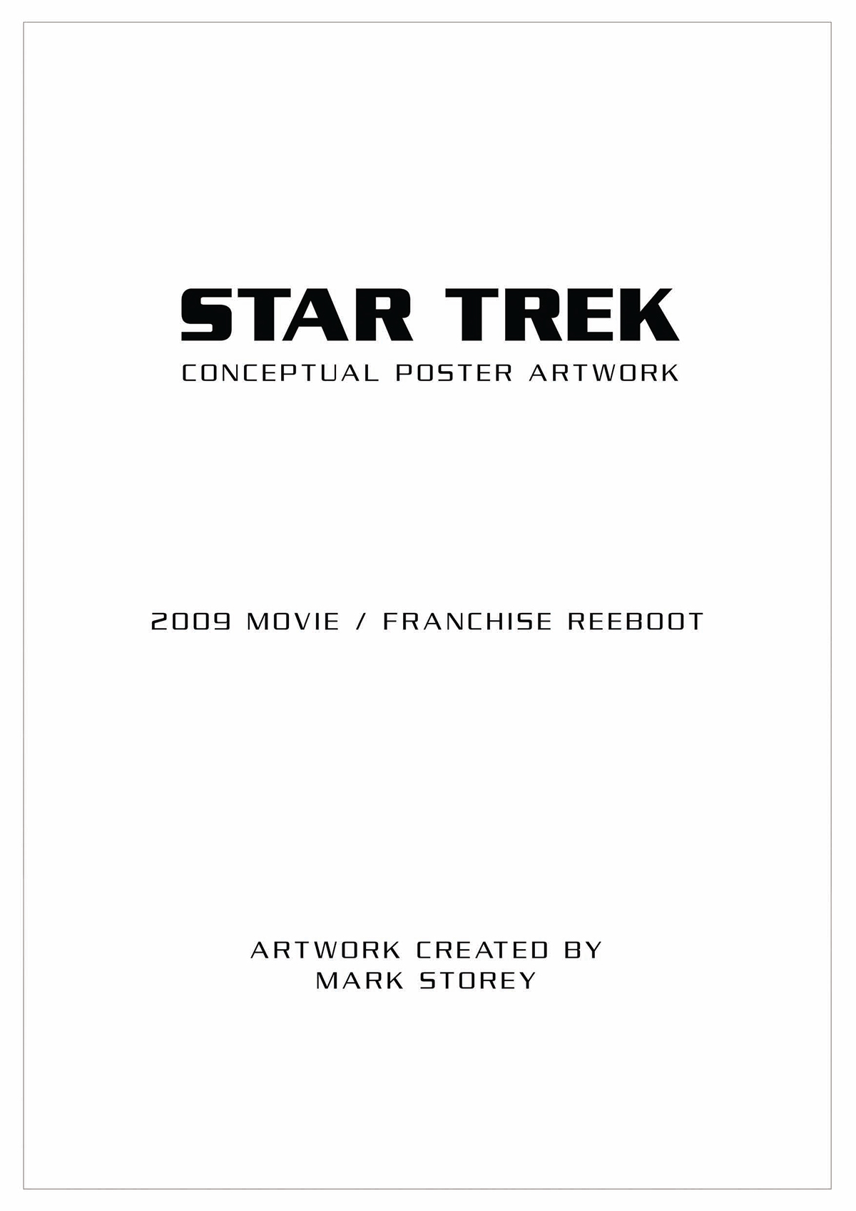 Star Trek movie poster artwork USS Enterprise  Star Trek Discovery Captain Kirk JJ Abrams spock starship Enterprise