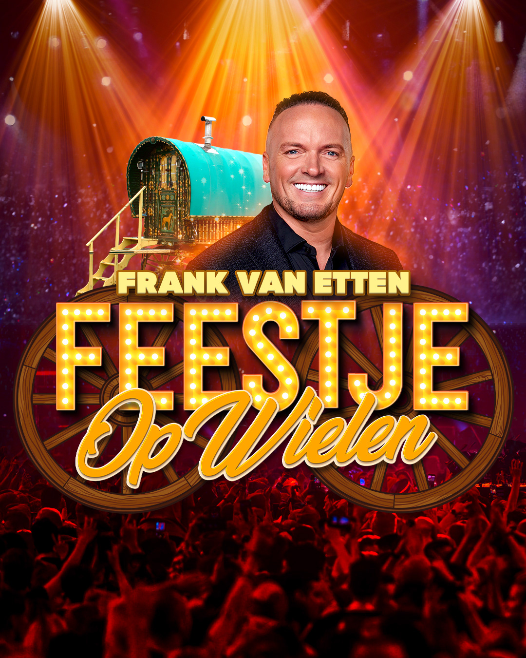 music concert poster live banners campaign Afas Live Django Wagner Frank van Etten Zero Bookings