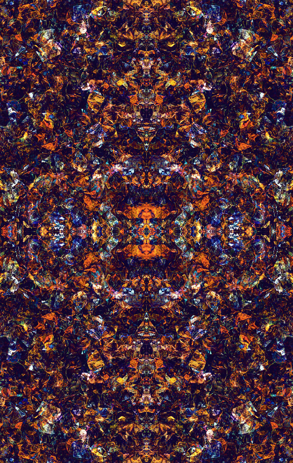 Pragyan Uprety pattern pattern design  kaleidoscope Mandala generative abstract detailed glow symmetry