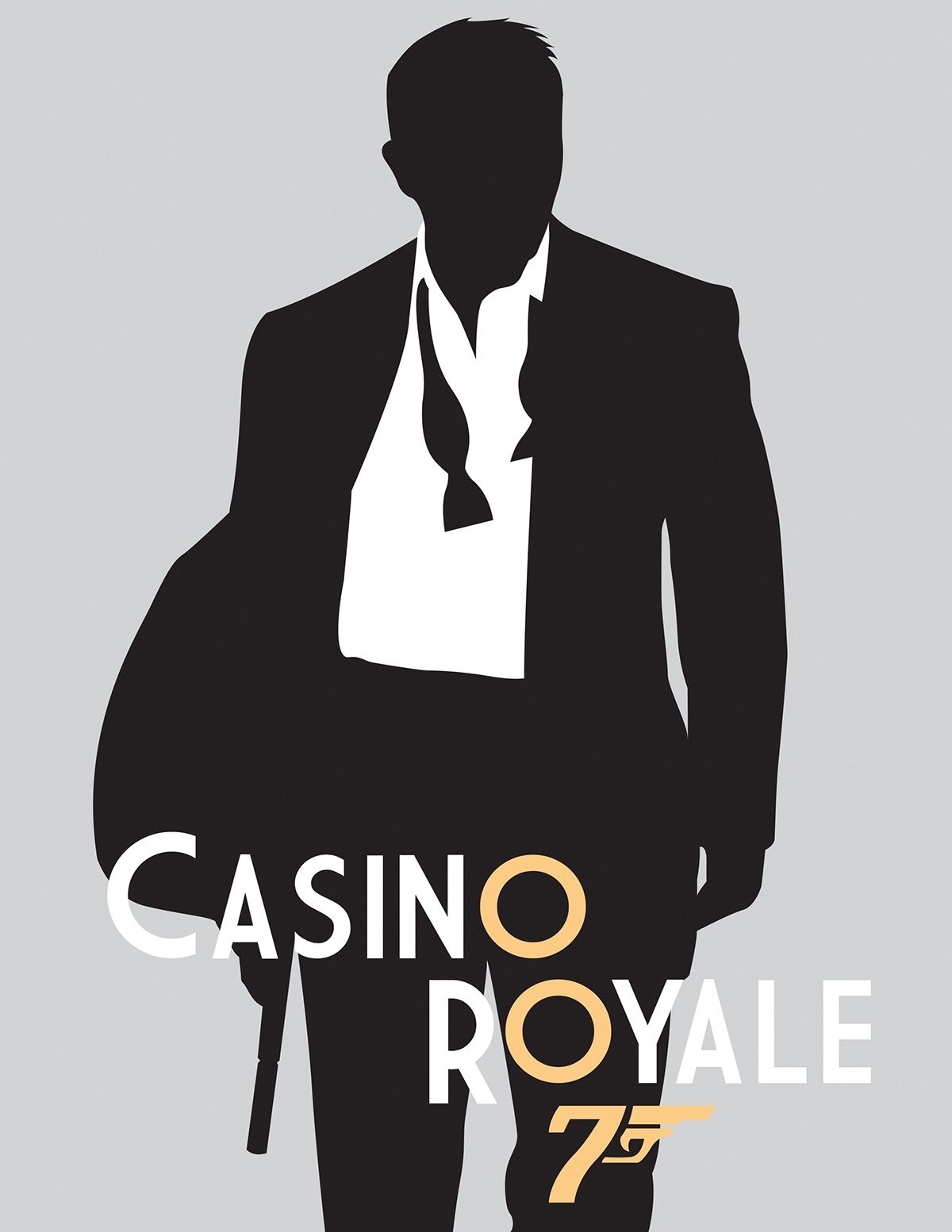 james bond movie poster minimalist skyfall spectre quantum of solace casino royale