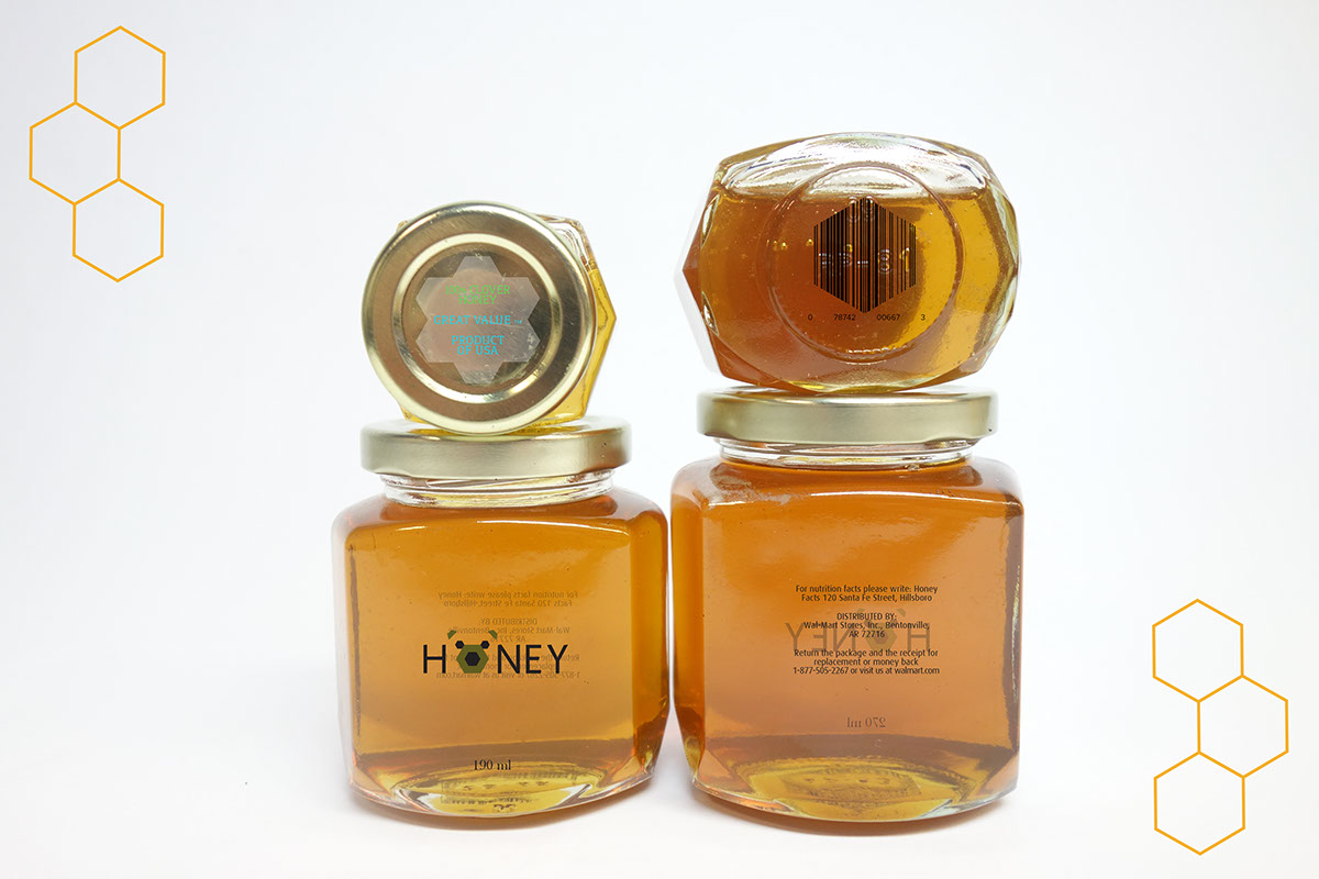 Adobe Portfolio package redesign PackageRedesign honey jar honeyjar bear honeybear