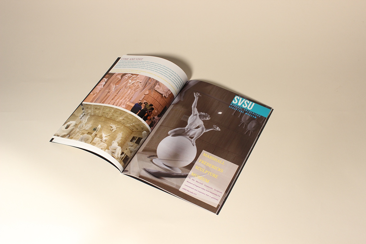 #Brochure #publications #SVSU #art #magazine #viewbook