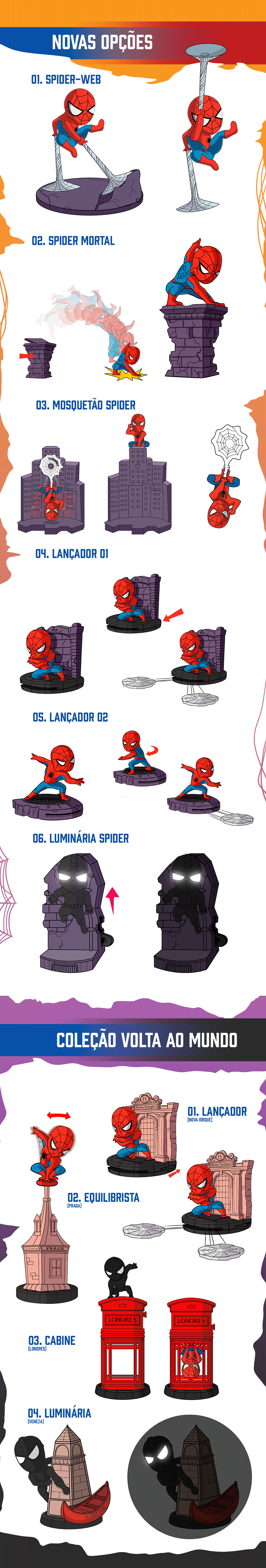 bk Burger King concept art ILLUSTRATION  Sony spider-man spiderman toy toy design 