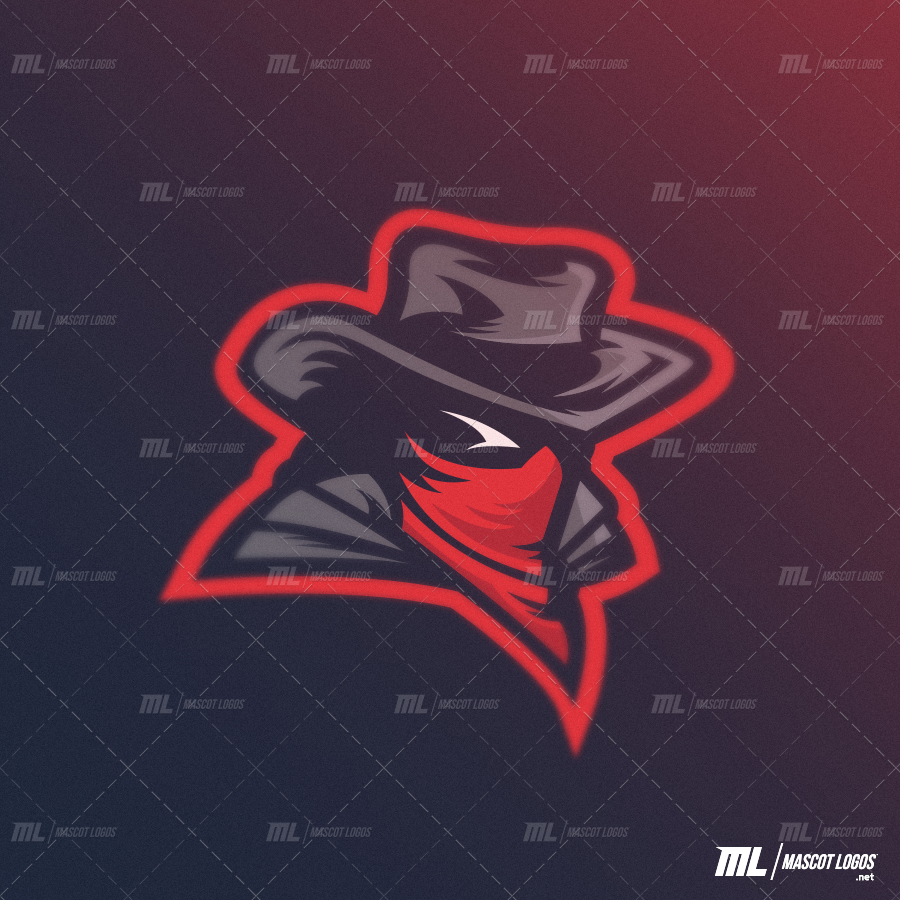 Mascot mascot logo panther outlaw cowboy stingray Mascots mascot design mark footbal sport esport shark Sports logo stock