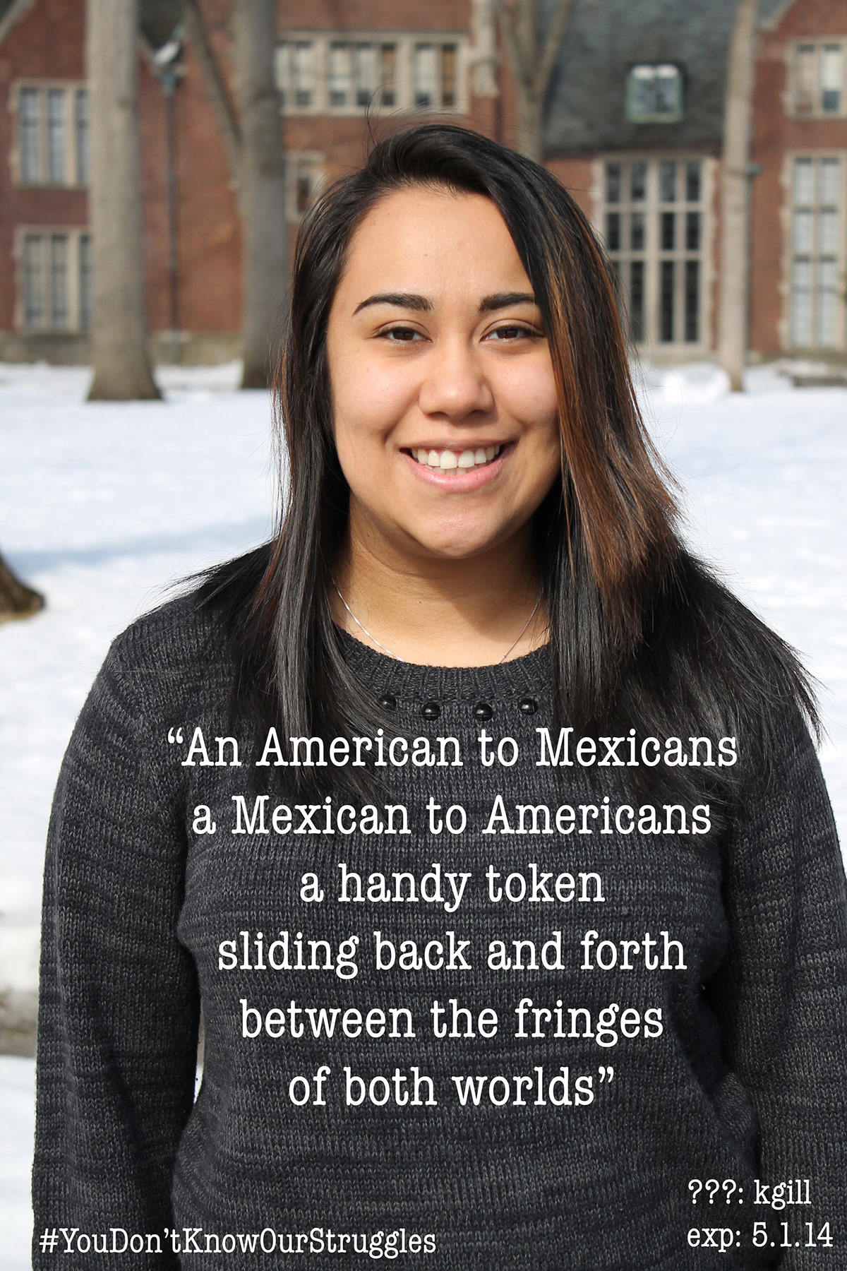 Latin@ Wellesley poster campaign