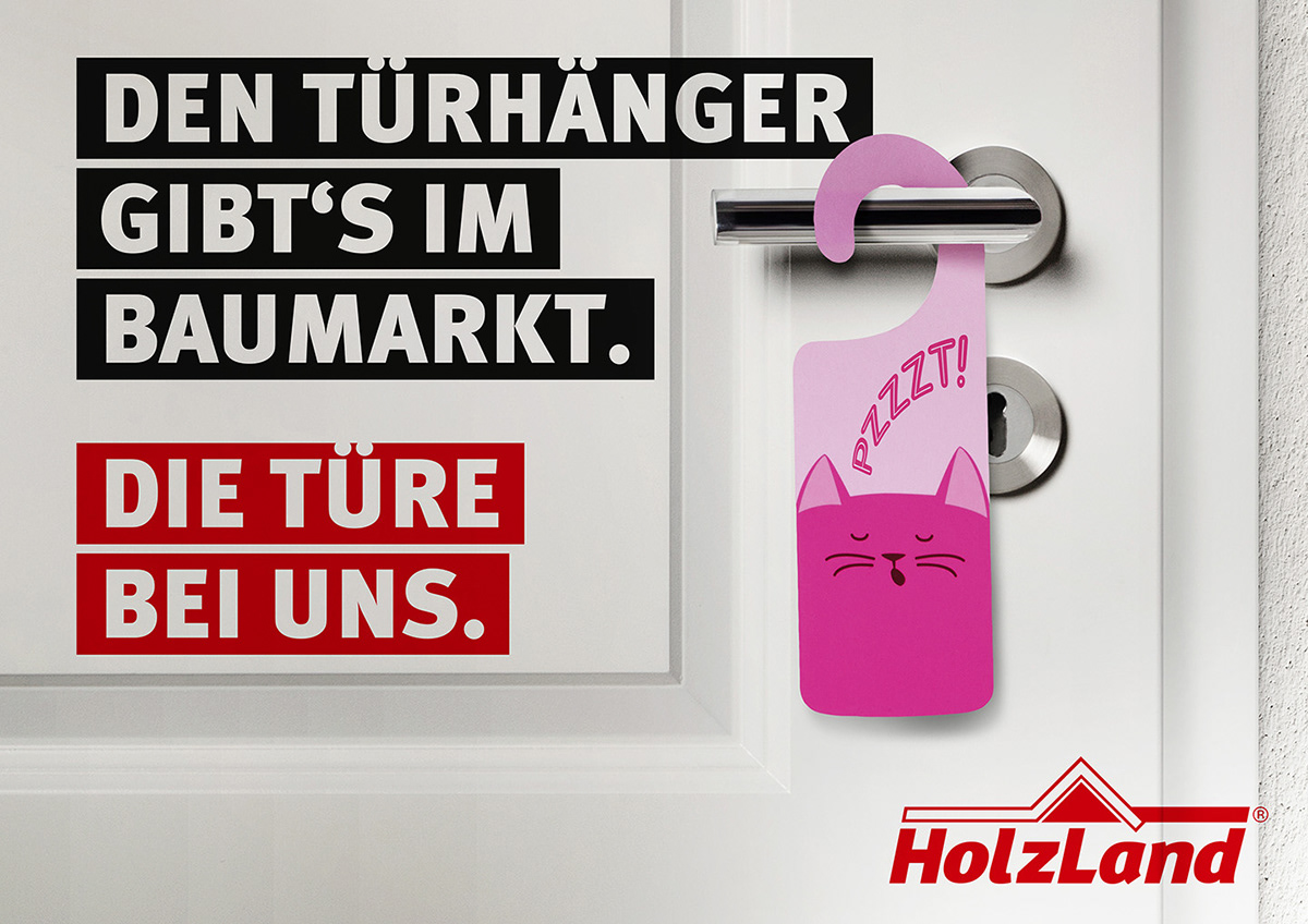 berlin Productionpark HolzLand ad add billboard Motor GmbH germany