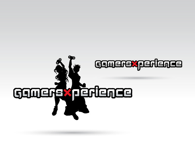 gamersXperience Gamers Xperience Experience Gamersexperience game Gaming videogame video LAN logo graphic mario reid company rebranding
