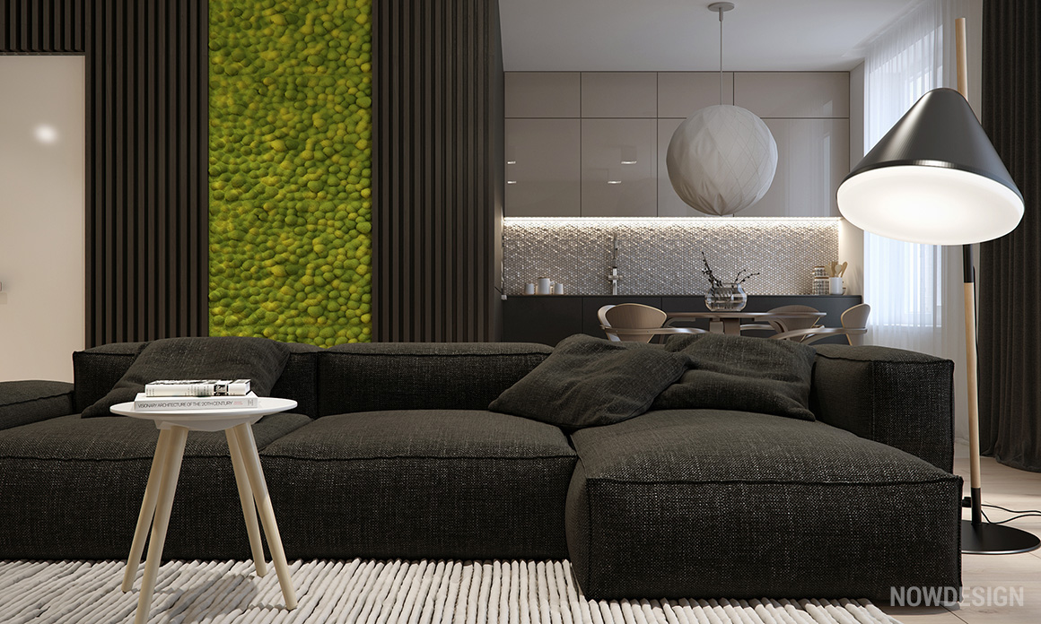NowDesign nowdesign.ru modern minimal wood moss now design studio