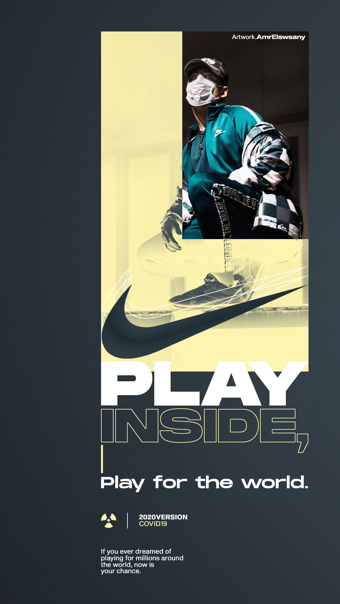 Cesta fuga perdí mi camino NIKE™ | Concept Typography Posters on Behance