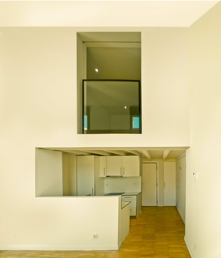 Viviendas arquitectura madrid diseño Window housing LOFT design