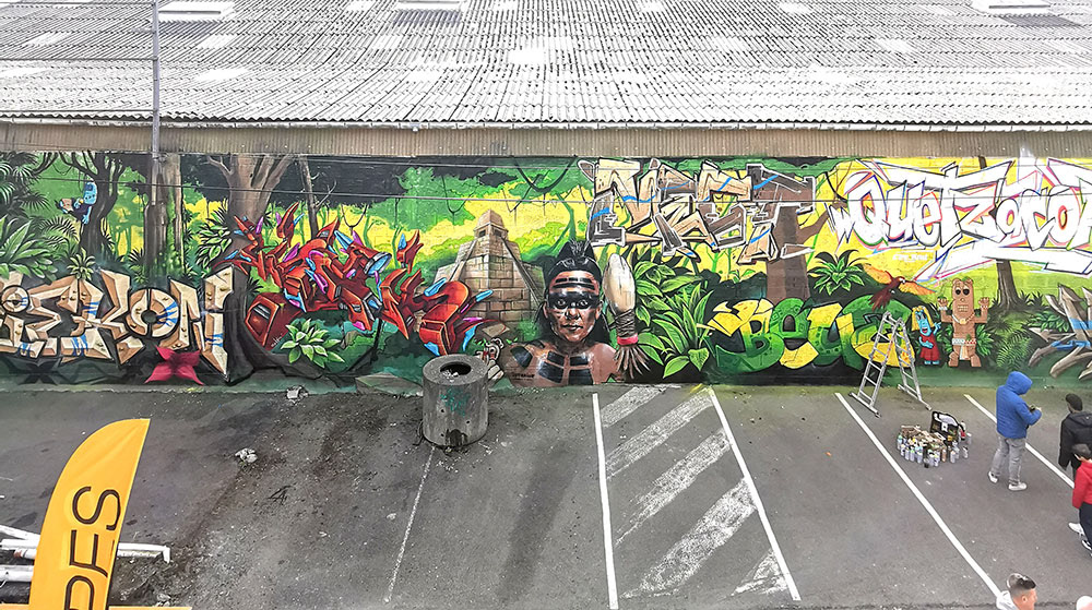Graffiti graffiti art hip hop Mural painting   spray paint Street Art  streetart