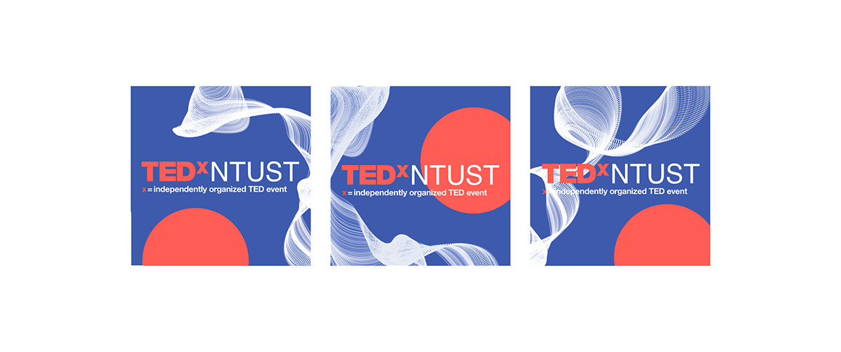 TED TEDx TEDxNTUST generative art visual identity event identity affinity designer