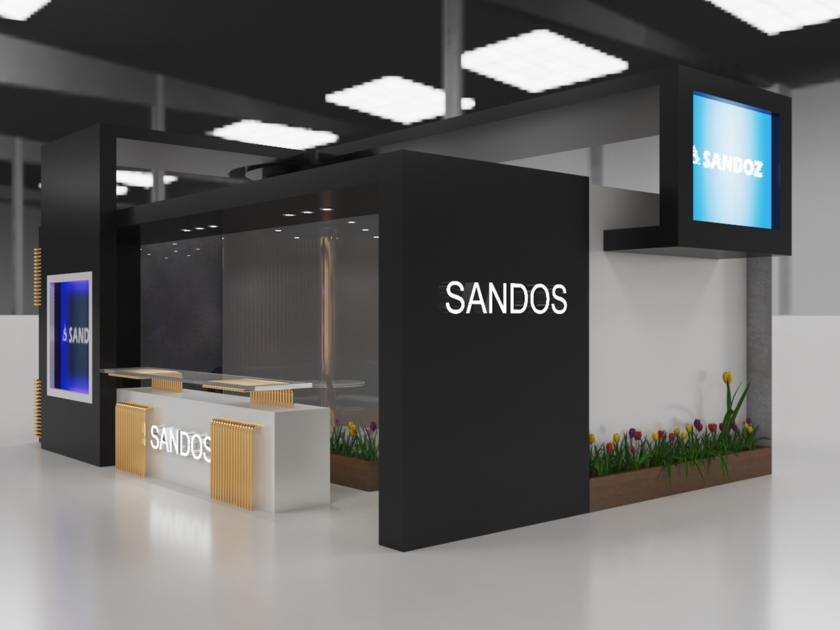 Sandoz Booth booth's Exhibition  exhibition sandoz exhibition  booth's