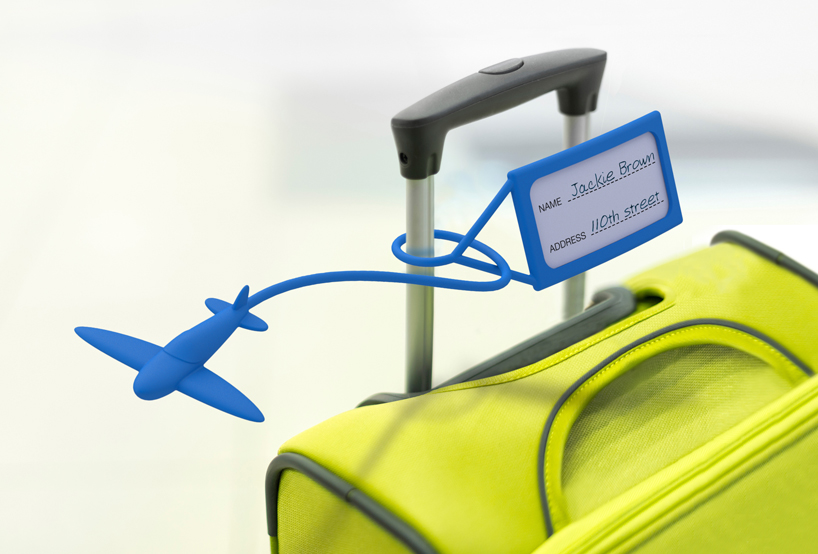 tag flight plane silicone luggage lost