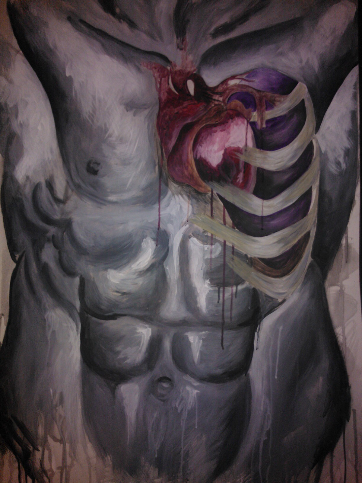 organs insides Human Form