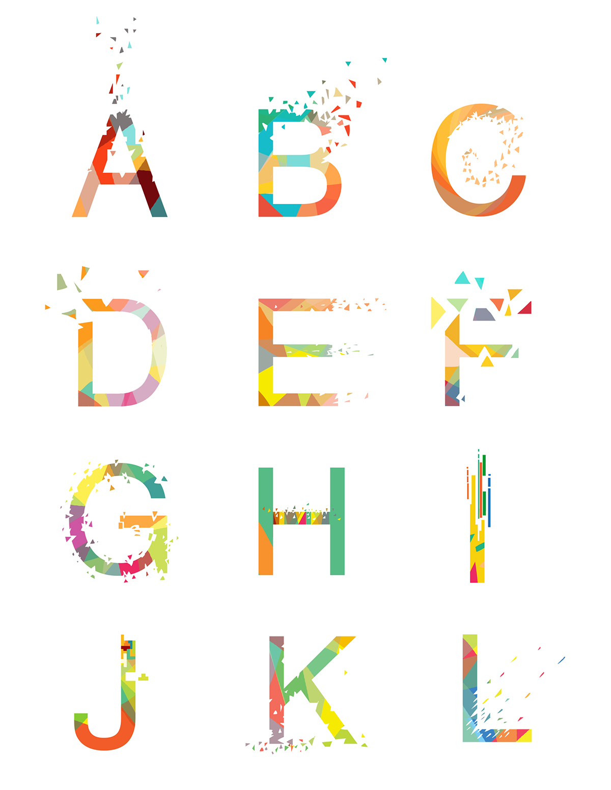 helvetica Typeface fonts flatdesign