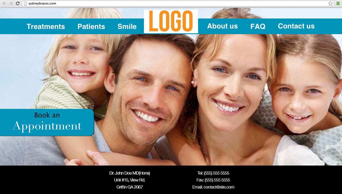 commercial dental Website