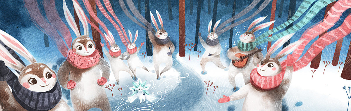 thechristmassnowflake childrensbook Kidsbook Christmas winter Magic   animals FOX personalizedbook