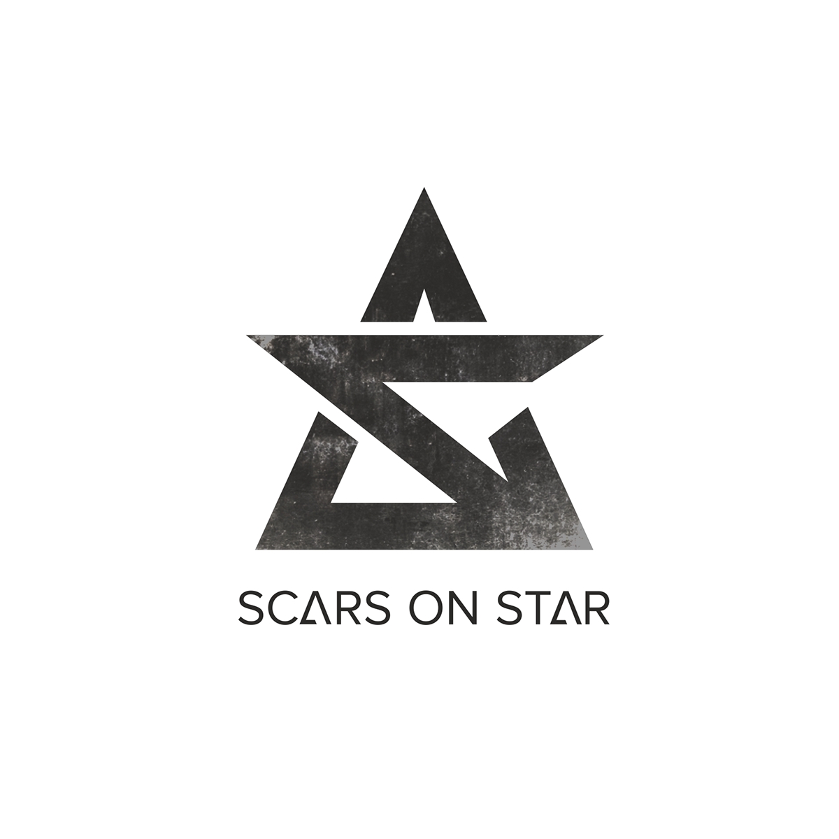 Scars on Star post-rock album cover rock group logo awesome Space  star astronaut red logo psychedelic experimental rock inception
