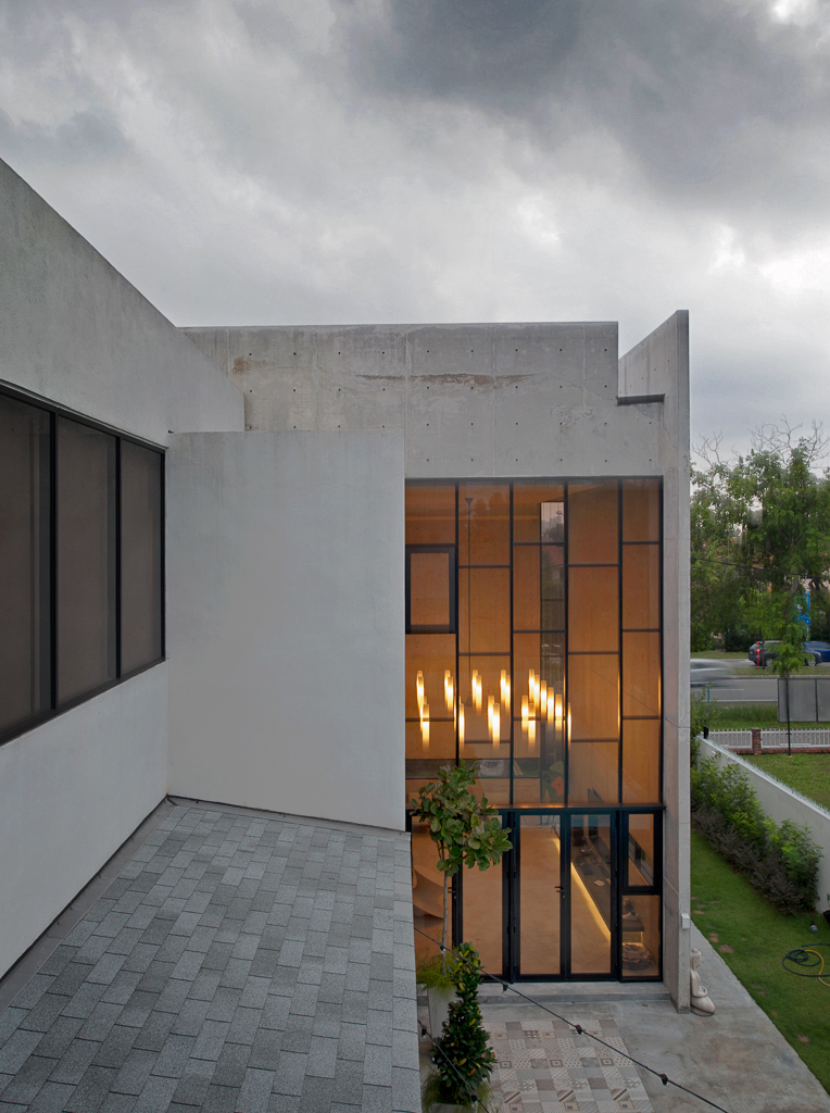 house Modern house architecture raw Concrete House malaysia