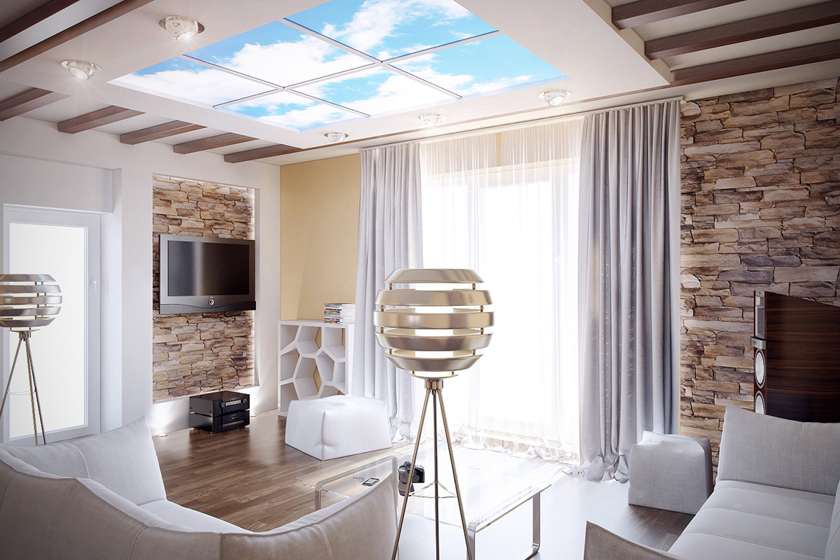 Cottage Interior contemporary  minimalism design