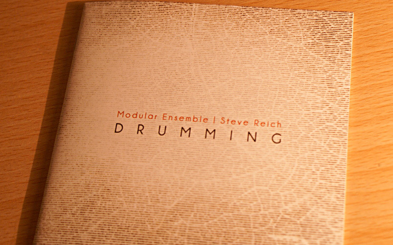 drumming B-Side cd artwork modular ensemble steve reich