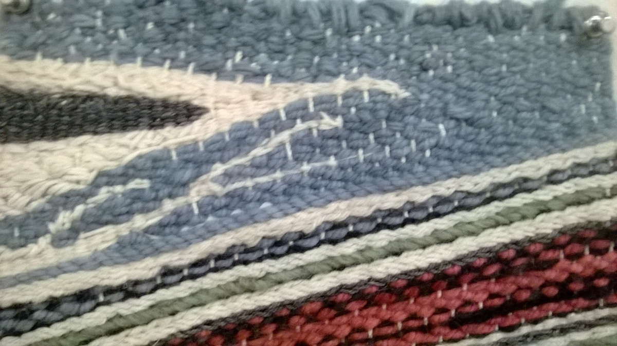 weaving fabric dye Soumac embroider earth tones