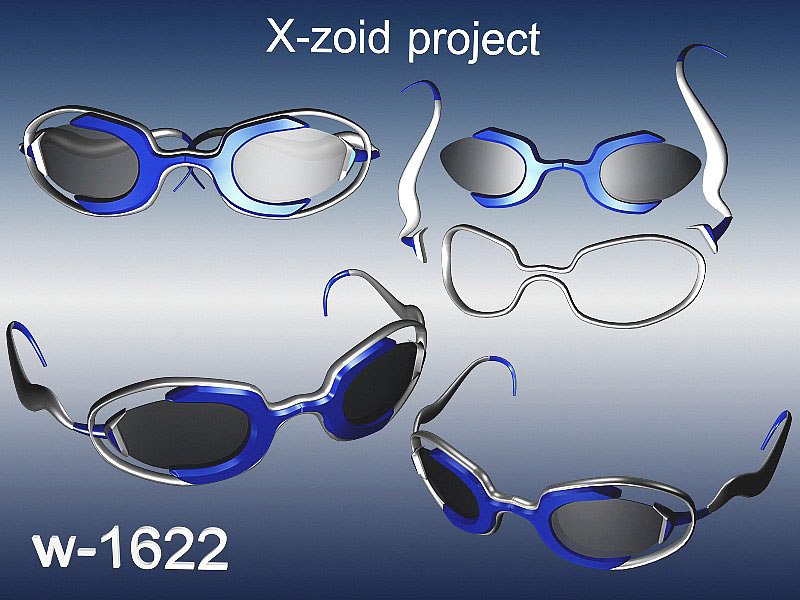 design eyeware glasses DesignConcept Conceptdesign futuristic accessories eyewaredesign futuristic-eyeware 3D