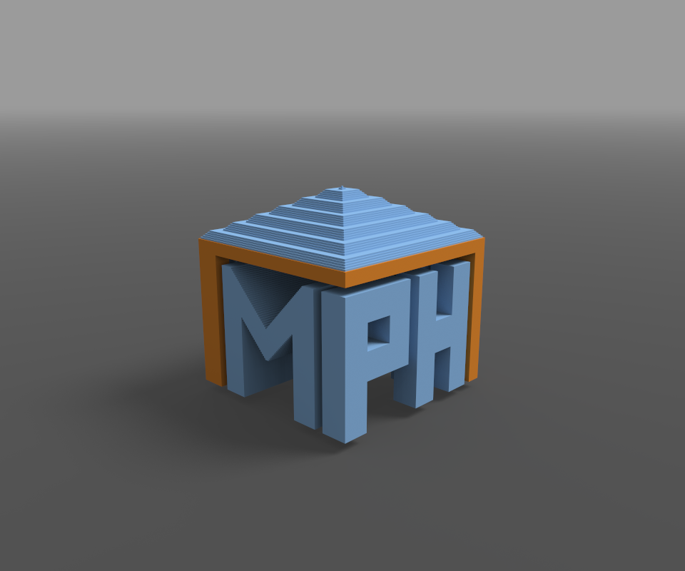 motion graphic voxel Magicavoxel branding  Production house 3D building architecture bold clean