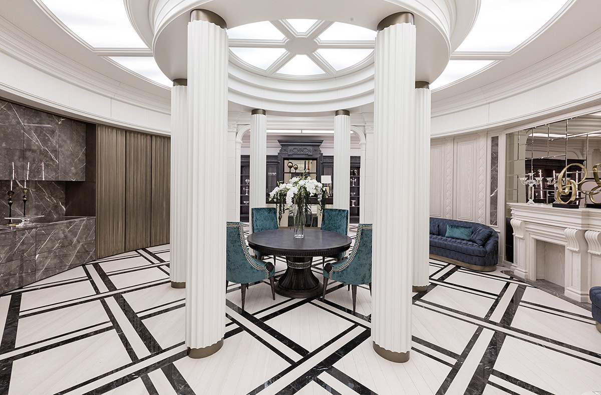 Interior styling  salone del mobile milan BrunoTarsia luxury Zonta furniture
