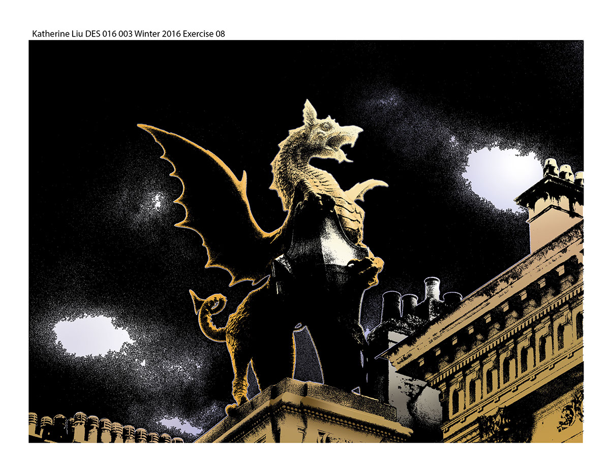 dragon London u.k england statue heraldy threshold colorized photo editing contrast Europe European Dragon western dragon