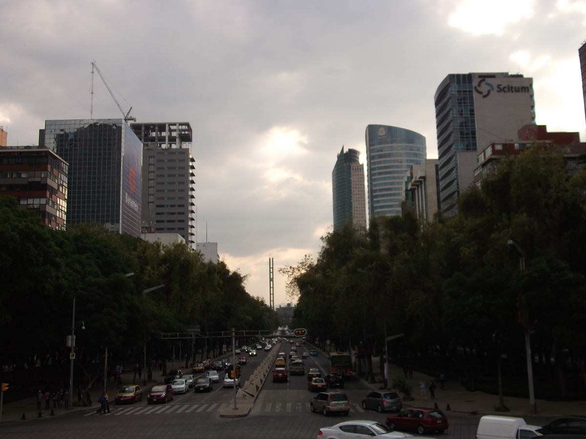apocalipsis ciudad de mexico Fotomontaje