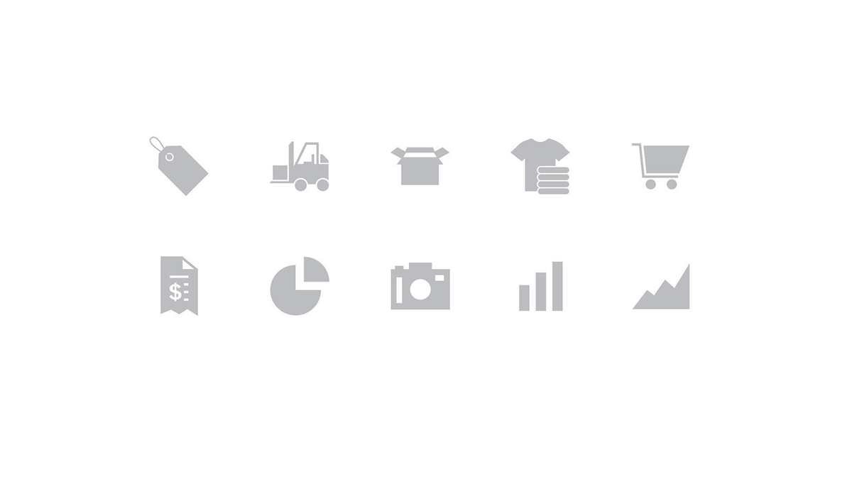 retailops icons logo sketches logodesign Logo Design