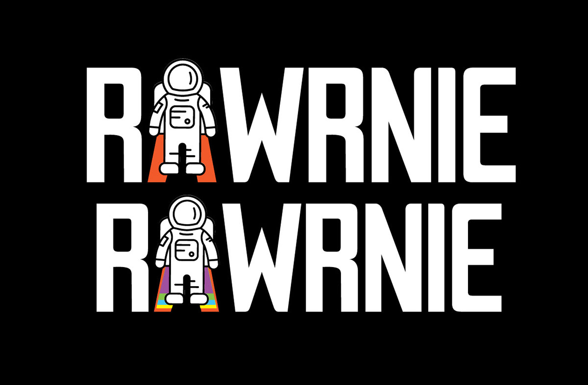 Website logo graphic design  art astronaut Space  Logo Design ILLUSTRATION  Travel wanderlust