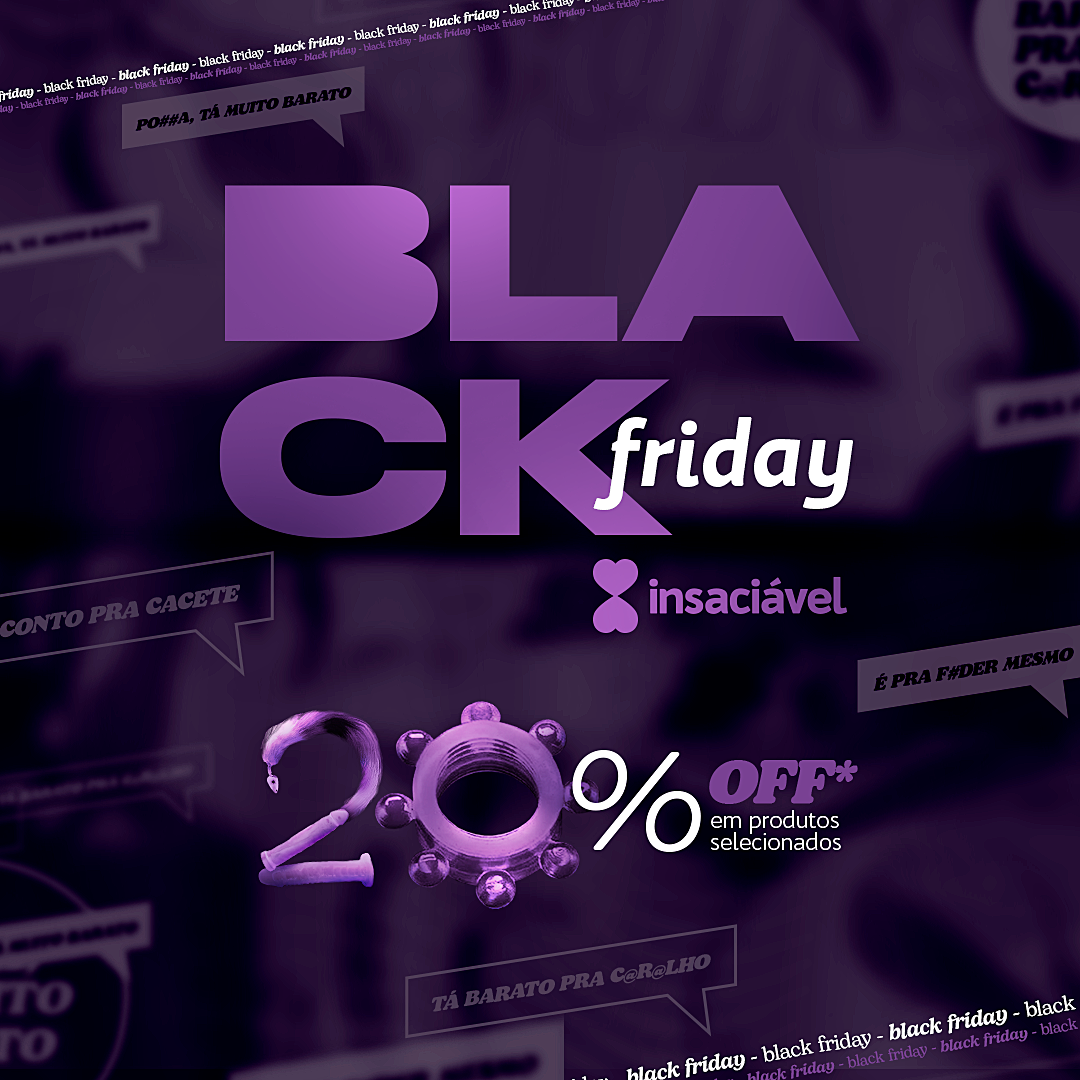 Black Friday design gráfico Direção de arte mídia social publicidade Sex shop