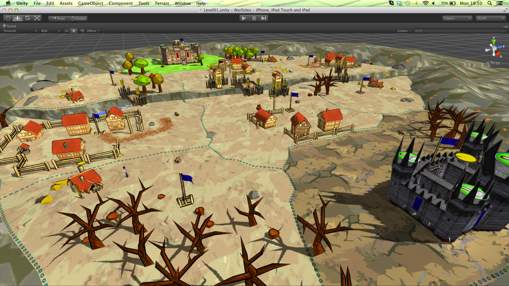 unity game rts