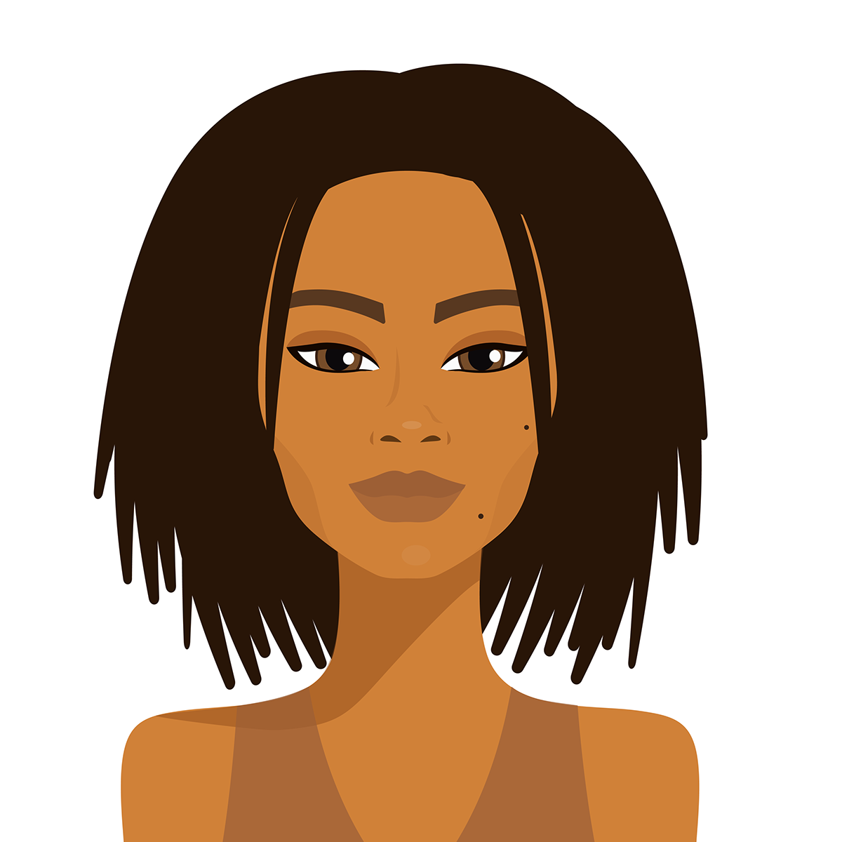 black people Dreadlocks Black women rasta vector adobe illustrator Graphic Designer Logo Design visual identity bipoc