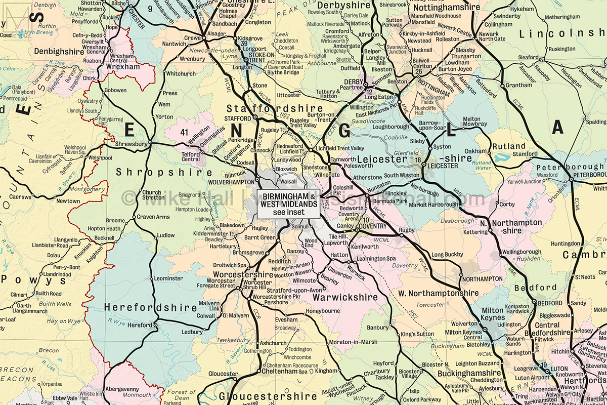 britain british cartography map network rail railway Transit Transport