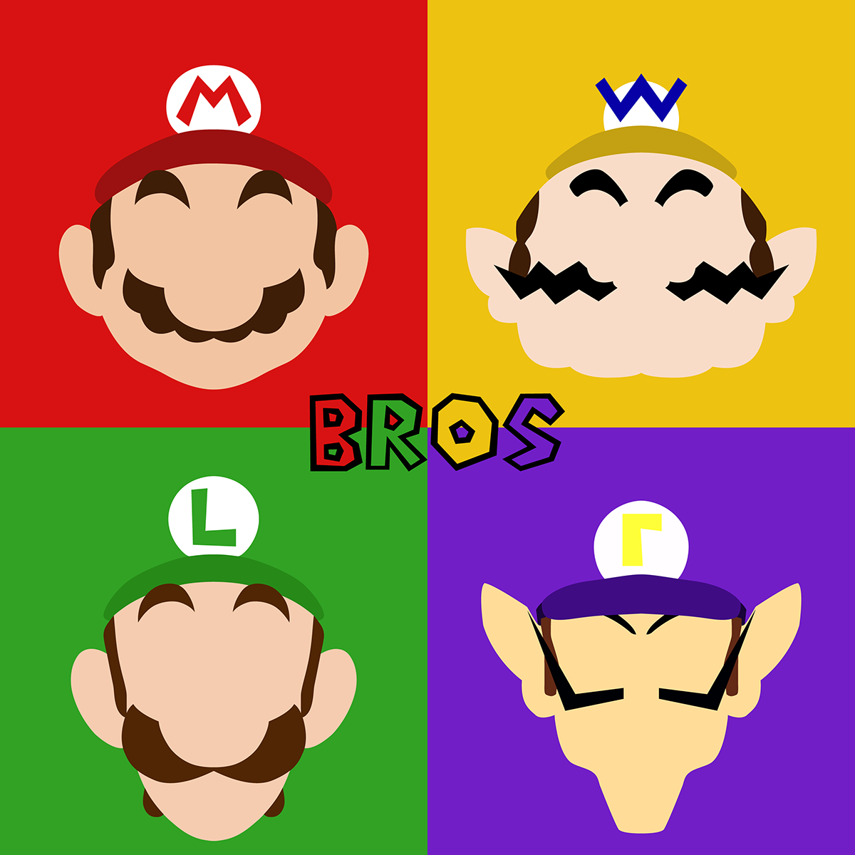 mariobros SuperMarioBros Luigi wario waluigi Nintendo Bros
