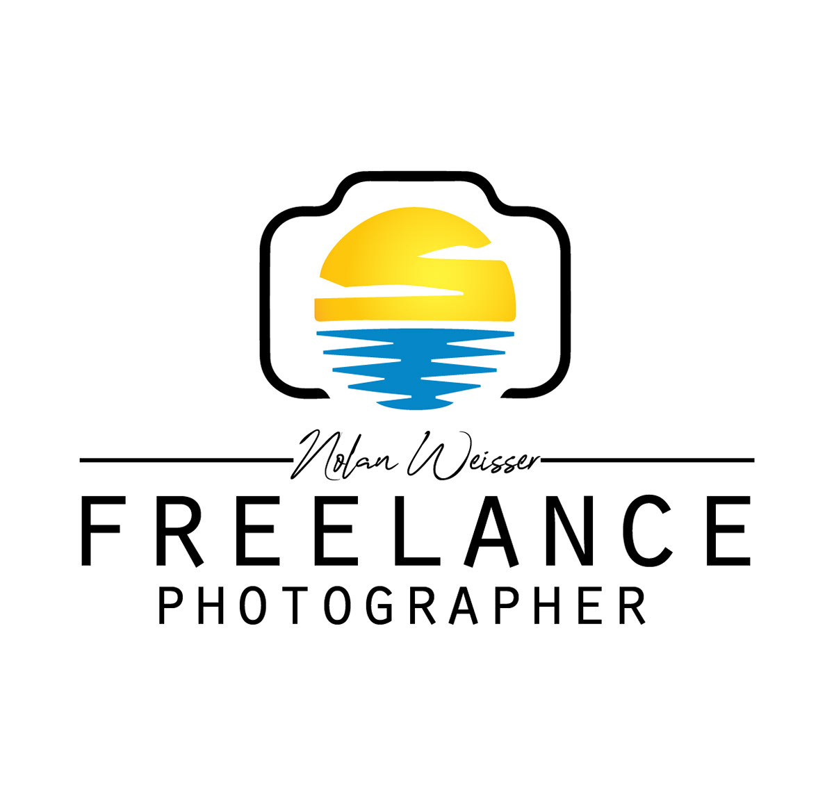 photography logo Logo Design graphic desin graphic logo branding  adobe illustrator