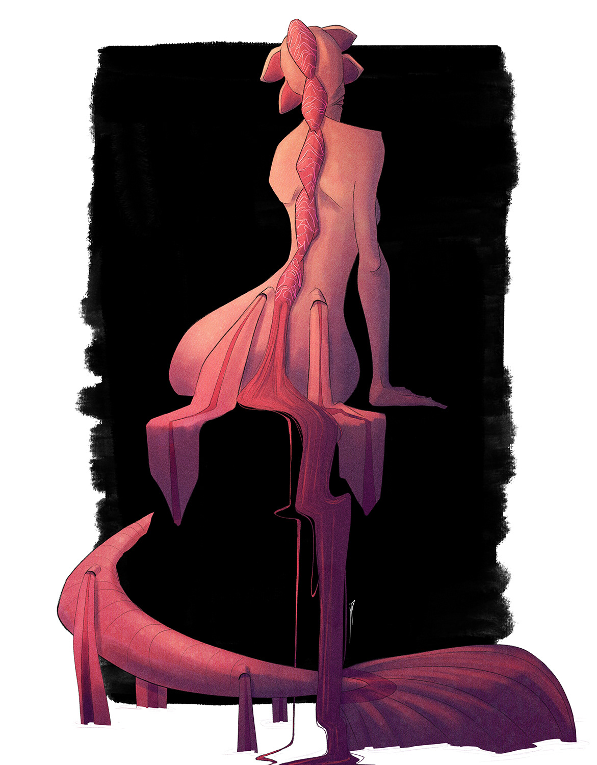 Character design  Creature Design Digital Art  fairytale fantasy fantasy illustration Folklore mermaid mermay mythology